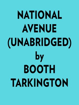 cover image of National Avenue (Unabridged)